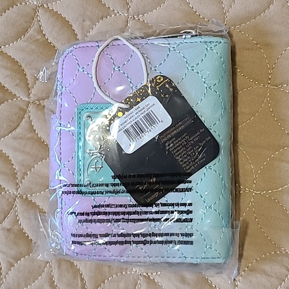 Loungefly Disney The Little Mermaid Crossbody and Wallet - Picture 3 of 9